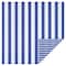 48 Pack: Blue & White Stripe Double-Sided Cardstock Paper by Recollections™, 12" x 12"